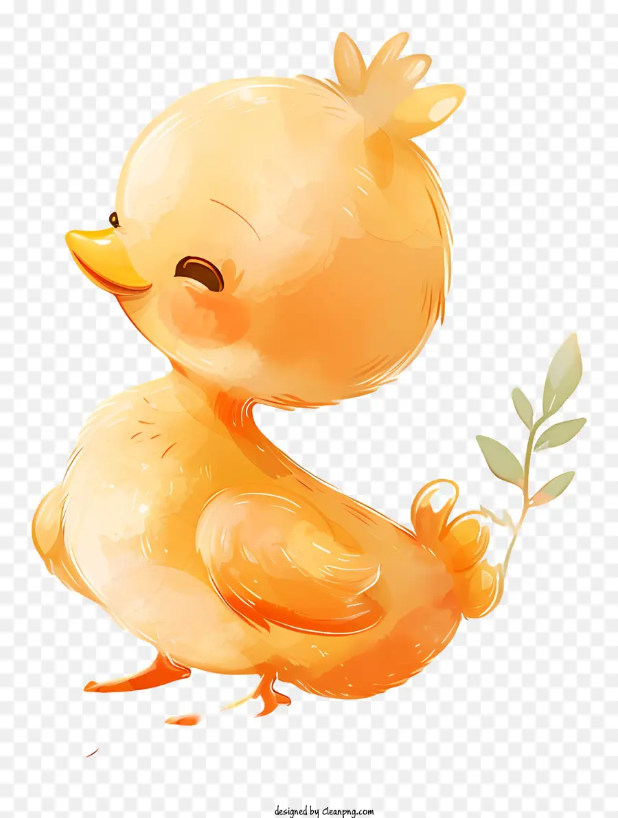 Pato Bebé De Dibujos Animados，Lindo Patito PNG