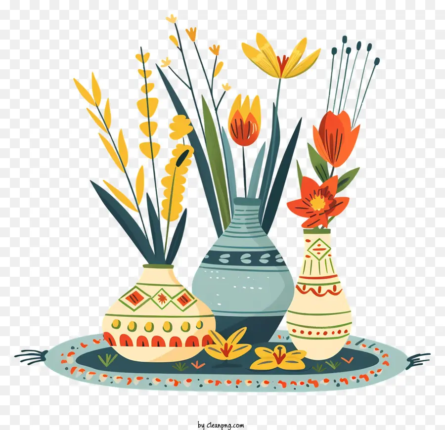 Feliz Nowruz，Florero PNG