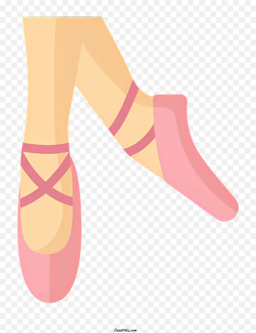 Logotipo De Zapatos De Ballet，Zapatillas De Ballet Rosas PNG