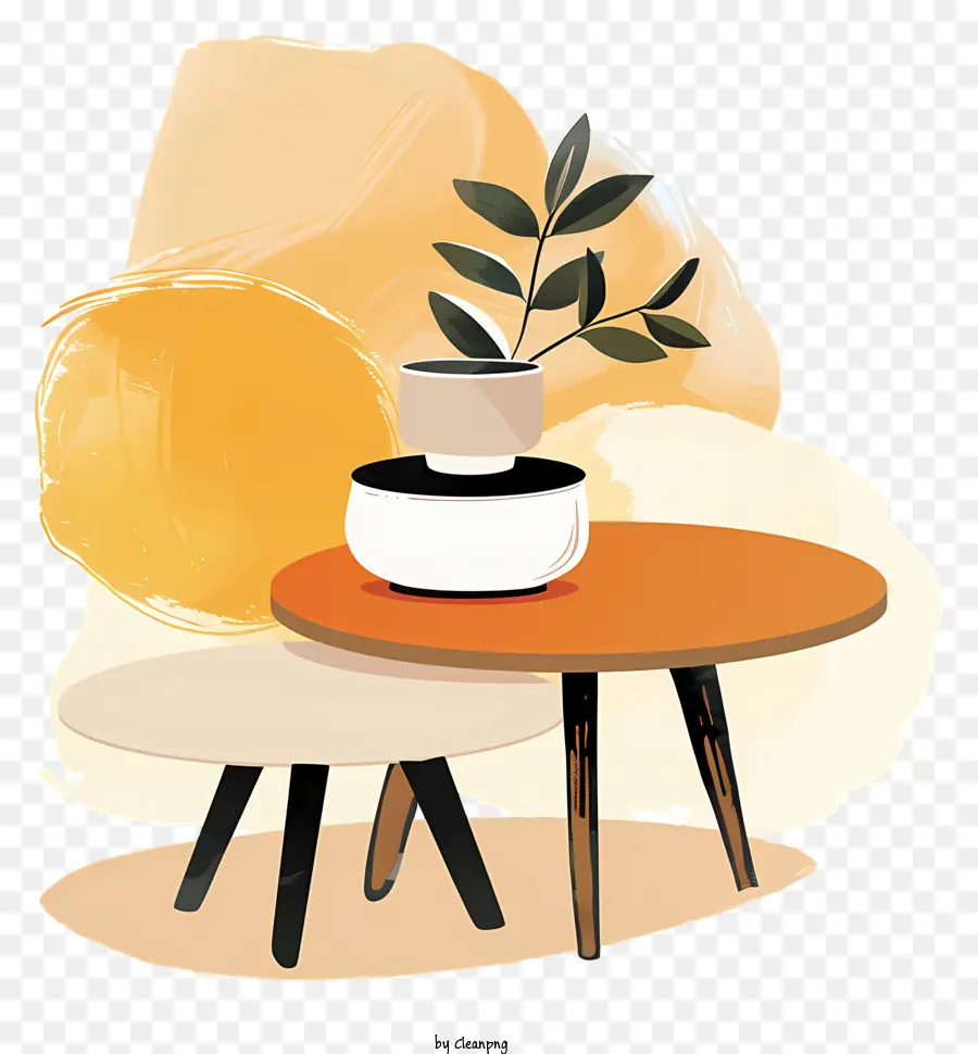 Mesas De Café，Diseño Abstracto PNG