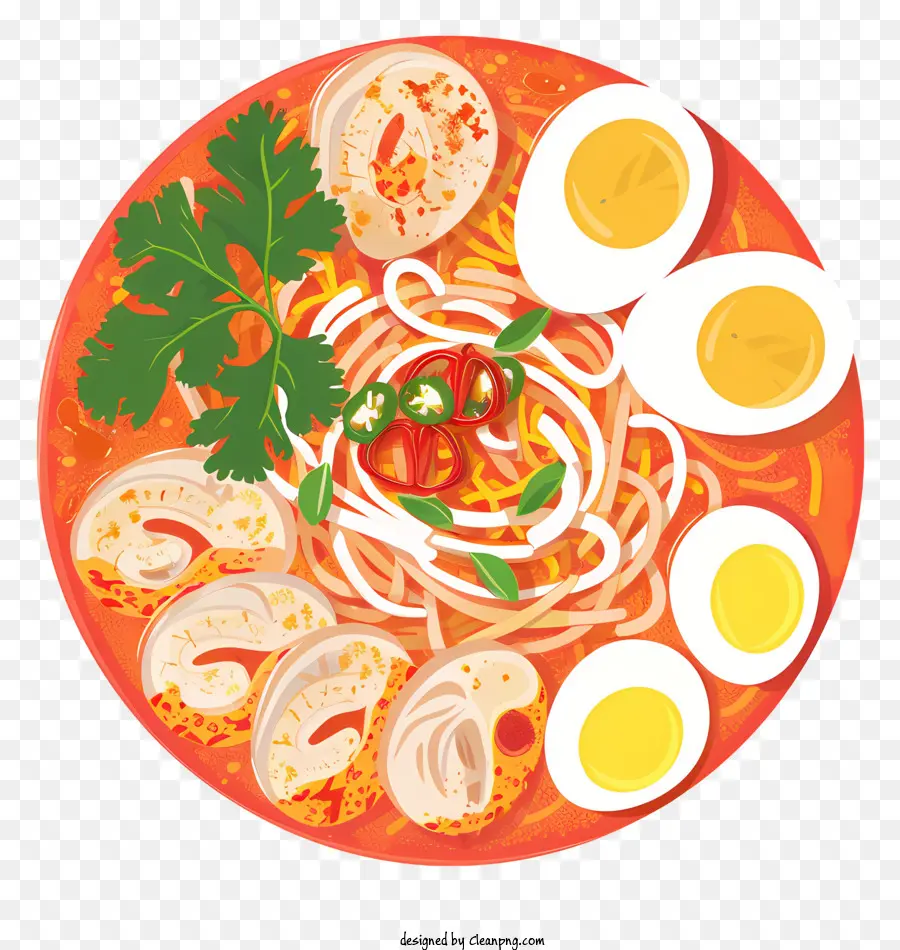 Penang Assam Laksa，Espaguetis PNG