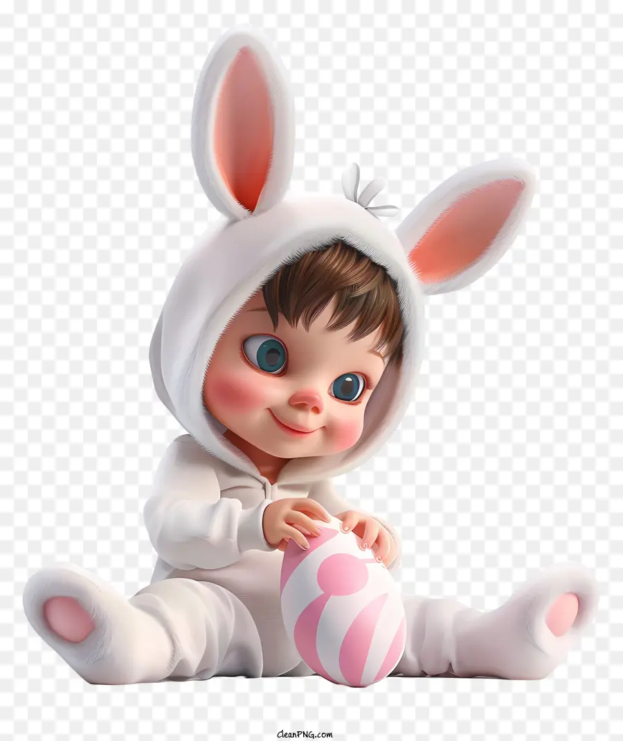 Kid，Traje De Conejito De Pascua PNG