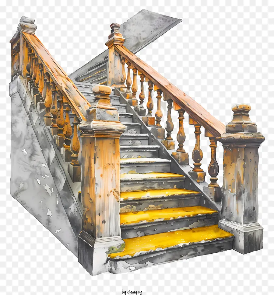 Escaleras De Madera，Escalera De Madera PNG