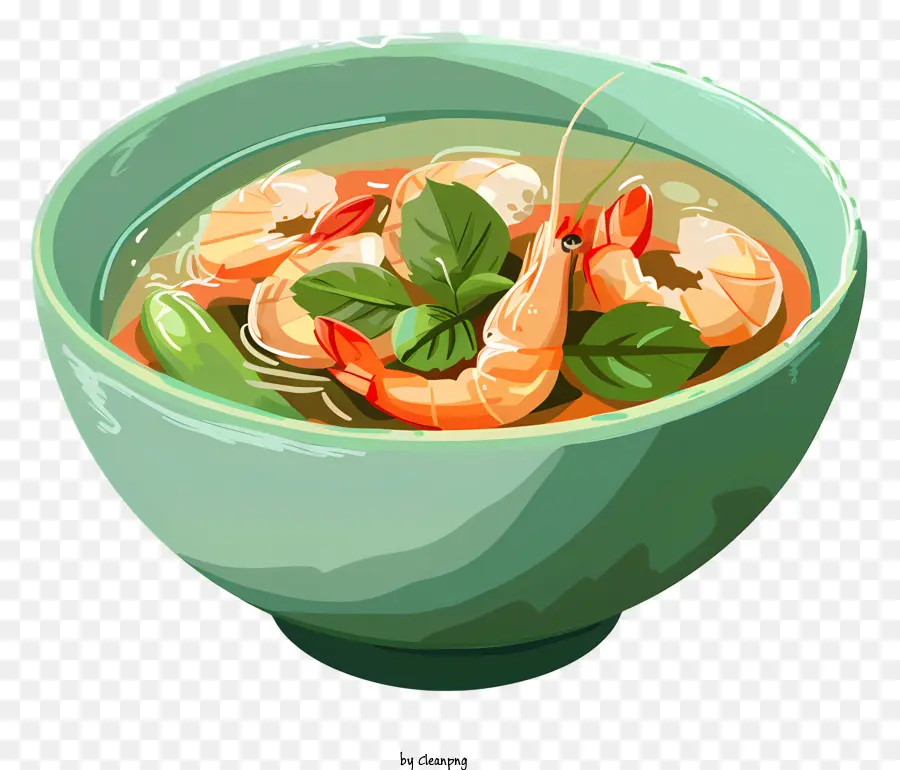 Tom Yum Goong，Sopa De Mariscos Tailandeses PNG