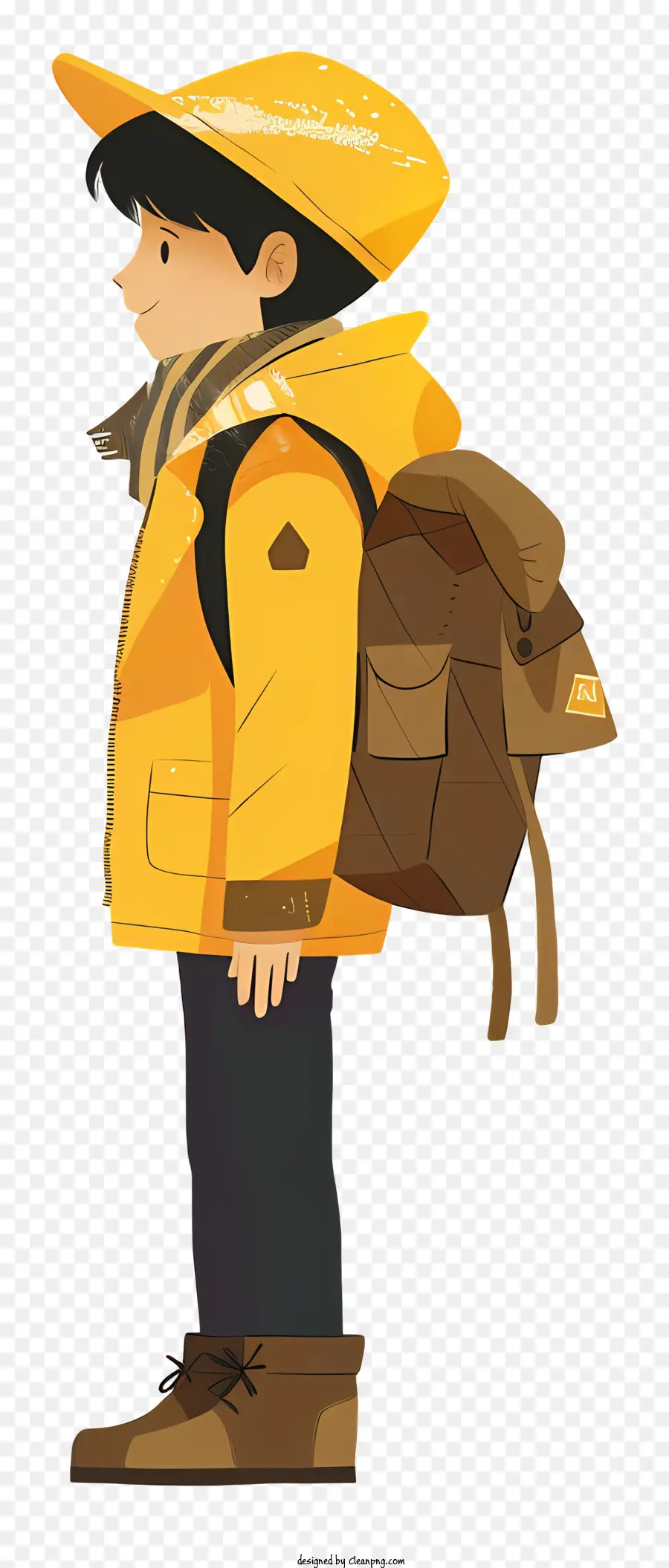 Chico Con Mochila，Chico PNG