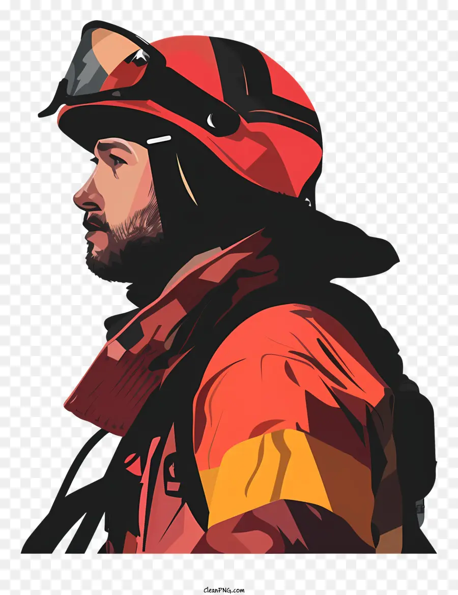 Bombero，Fuego PNG