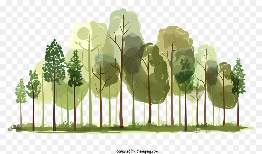 Día Internacional De Los Bosques，Los árboles PNG