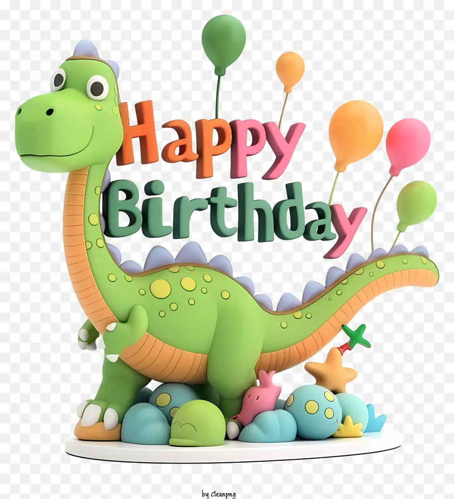 Dinosaurio，Feliz Cumpleaños PNG