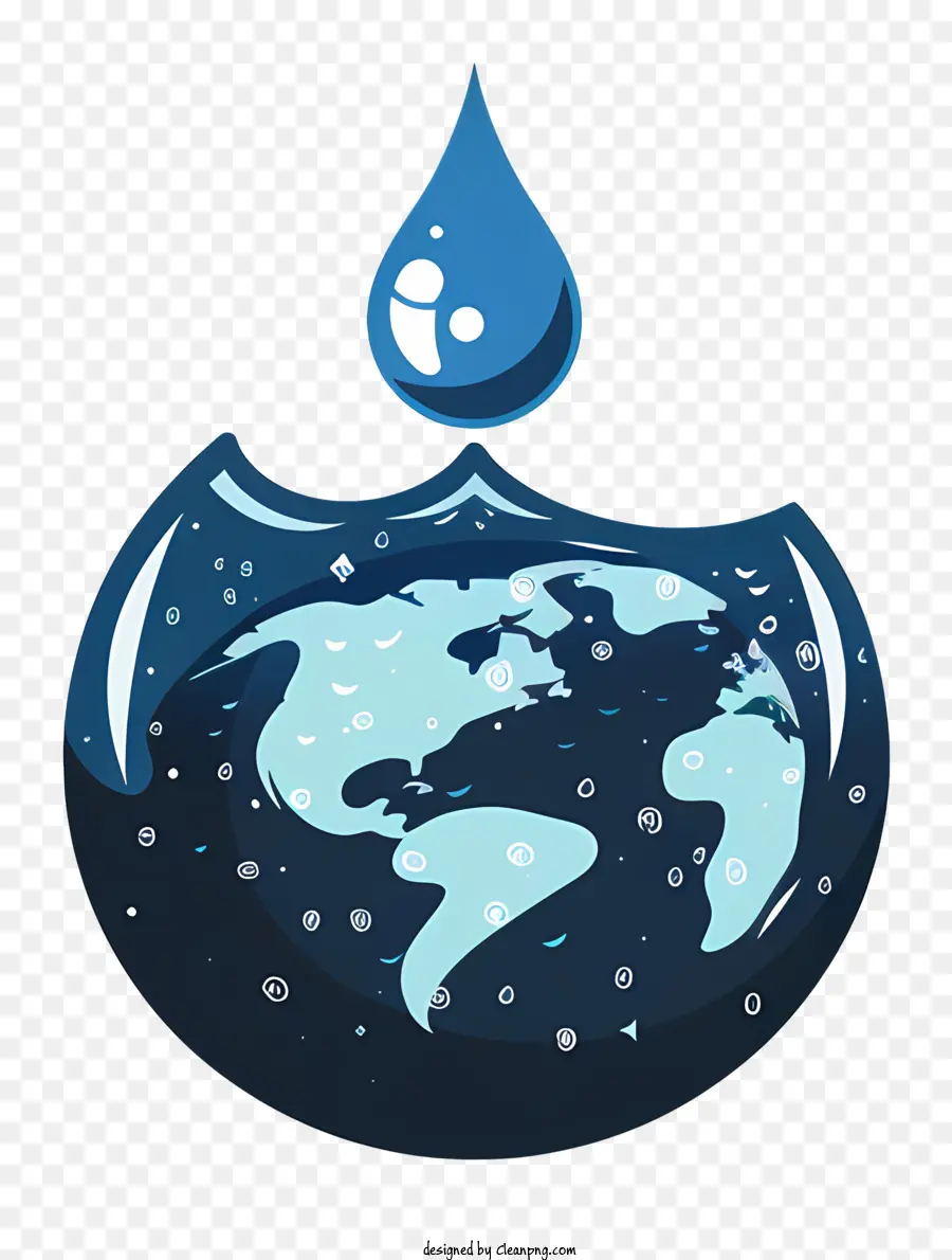 Día Mundial Del Agua，Gota De Agua PNG