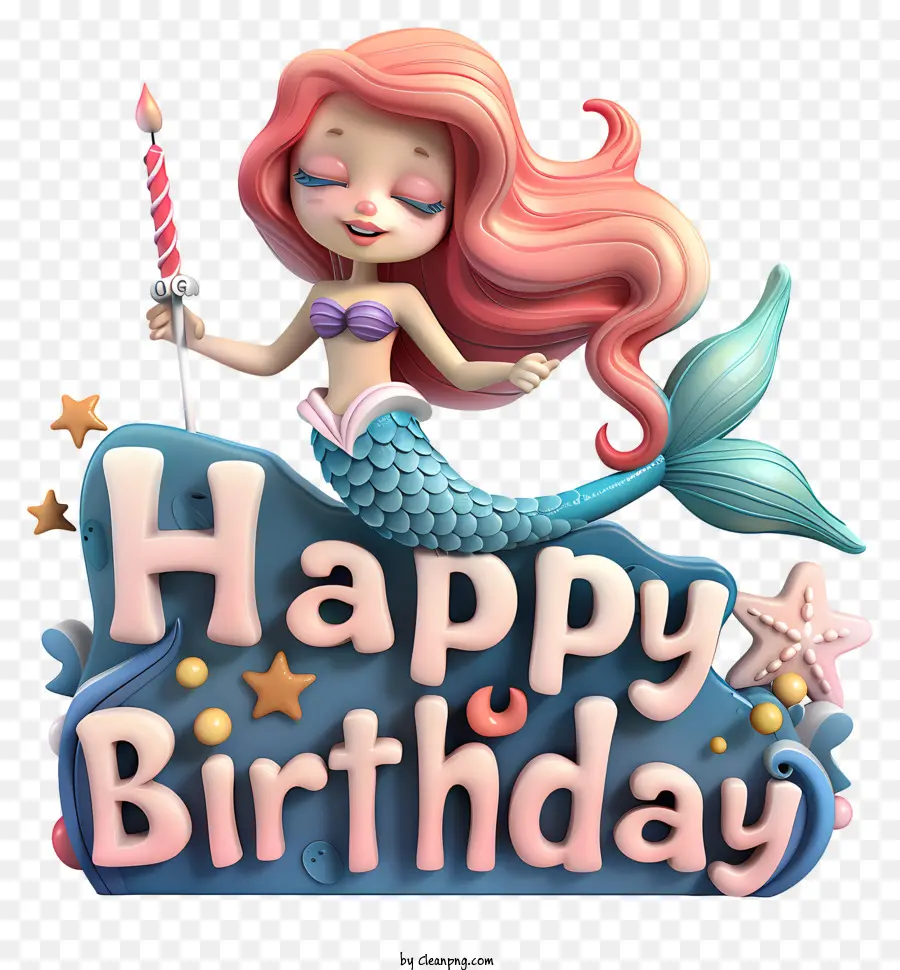 Sirena，Cumpleaños De Sirena PNG