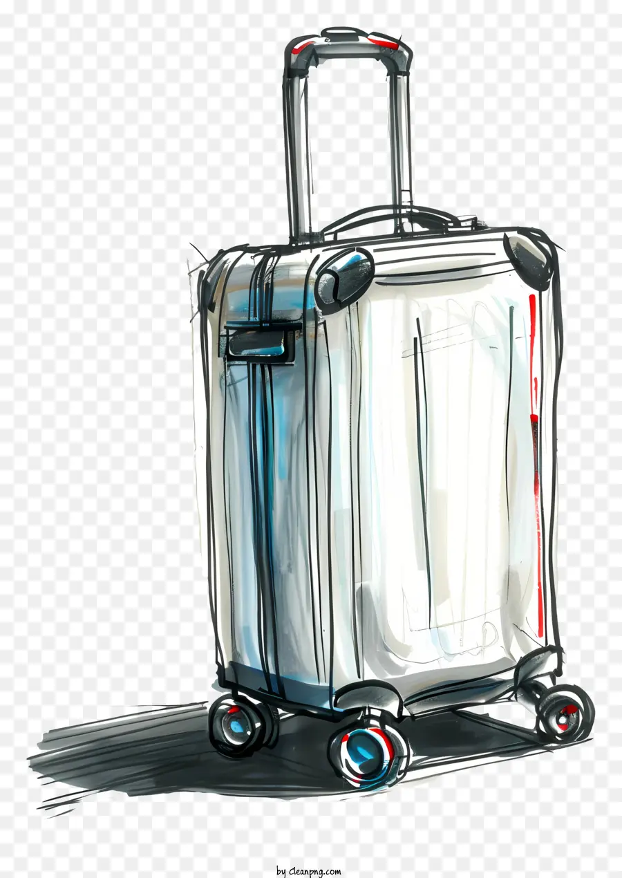 Luggage，Maleta PNG