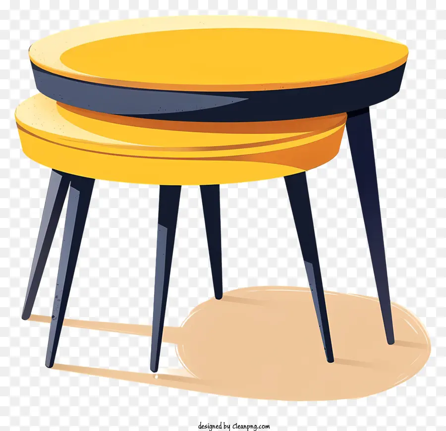 Mesas De Café，Diseño Minimalista PNG