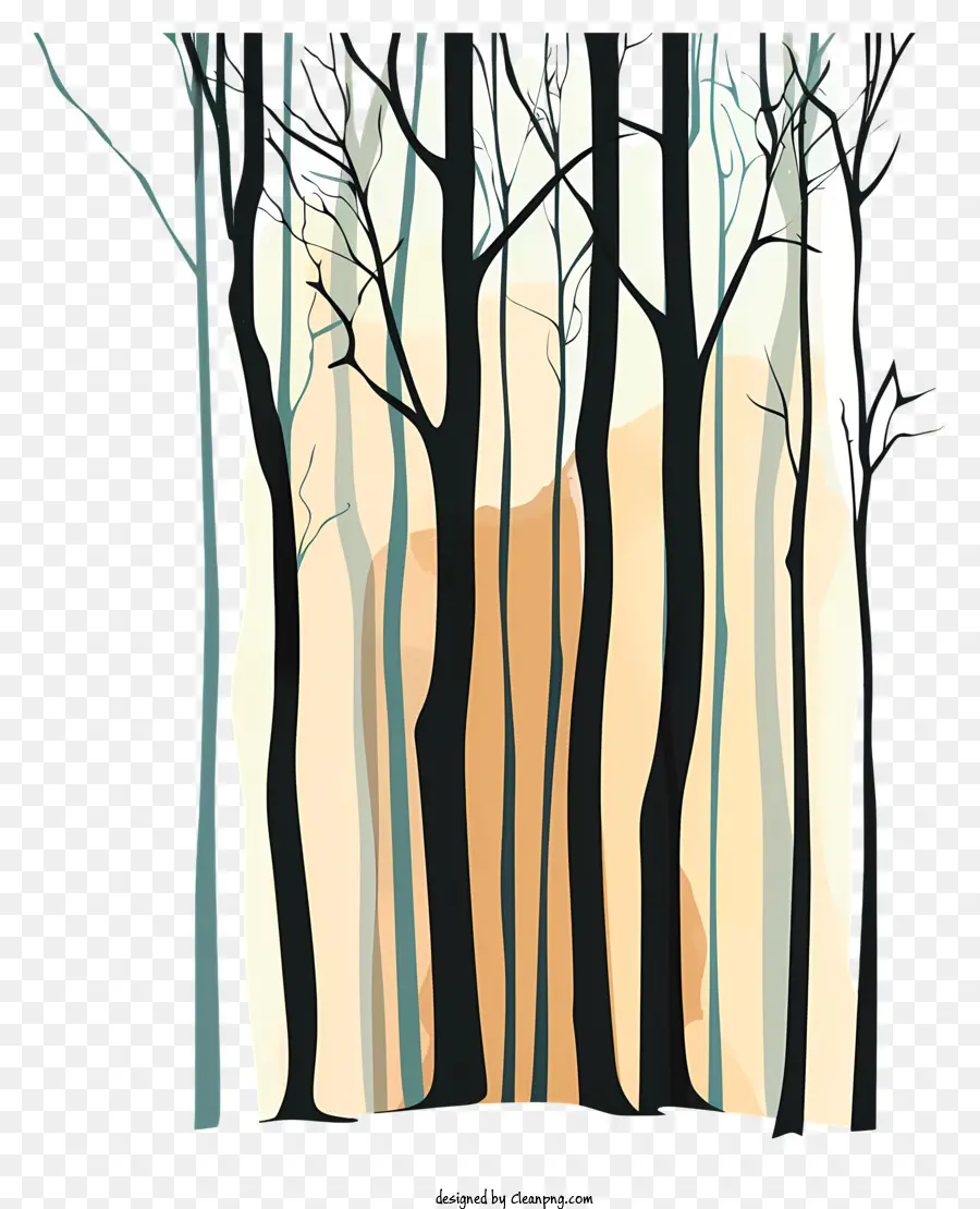 Día Internacional De Los Bosques，árboles Desnudos PNG