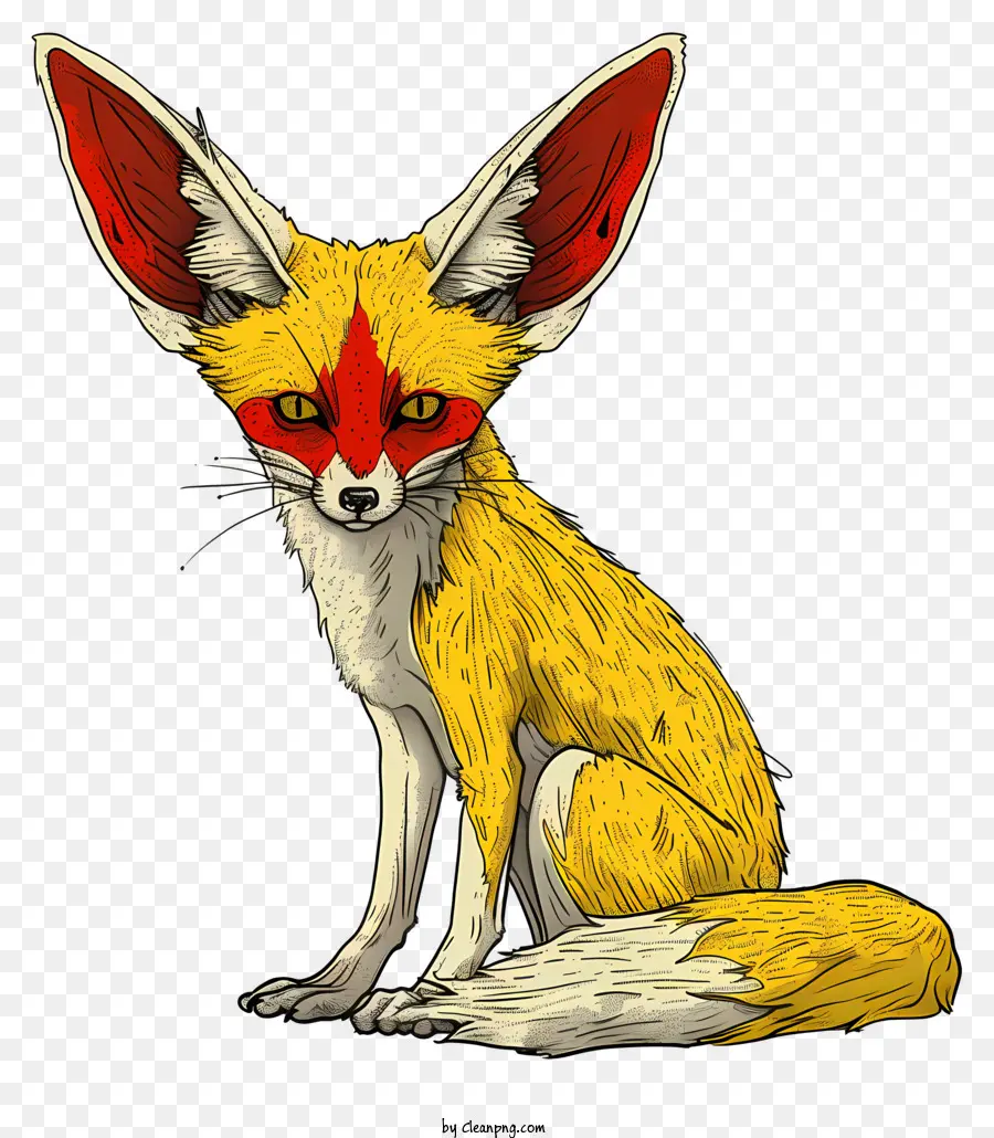 Fennec Fox，Amarillo Fox PNG