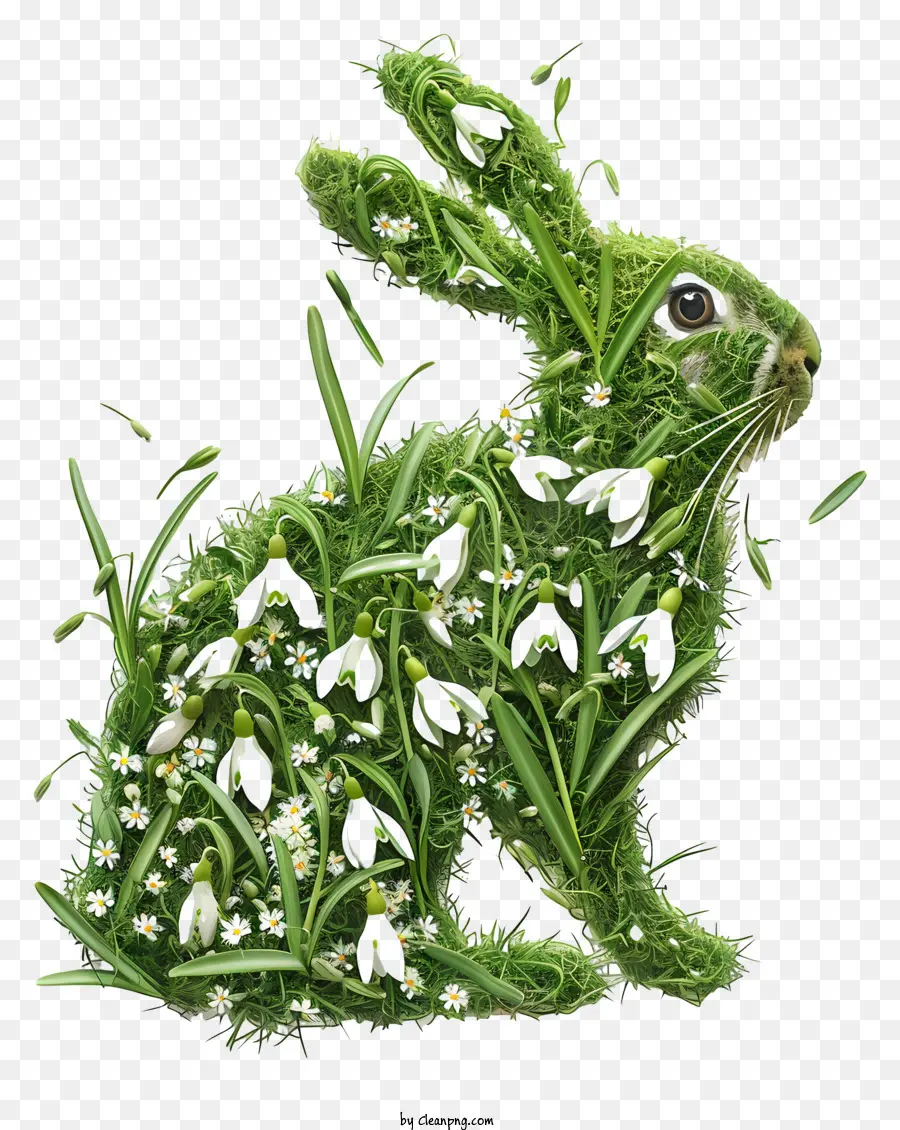 Conejo，Verde Conejo PNG