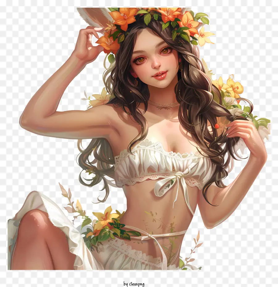 La Primavera，Chica PNG