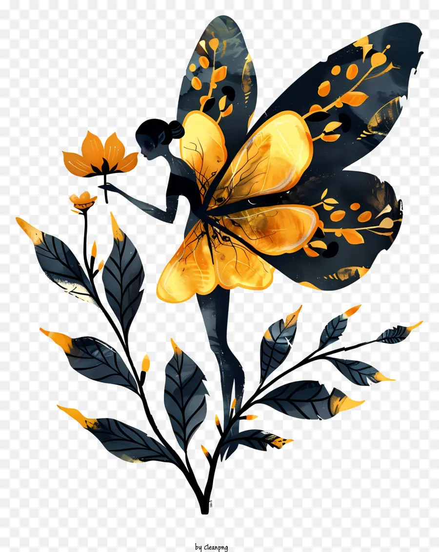 Flower Fairy，Mujer PNG