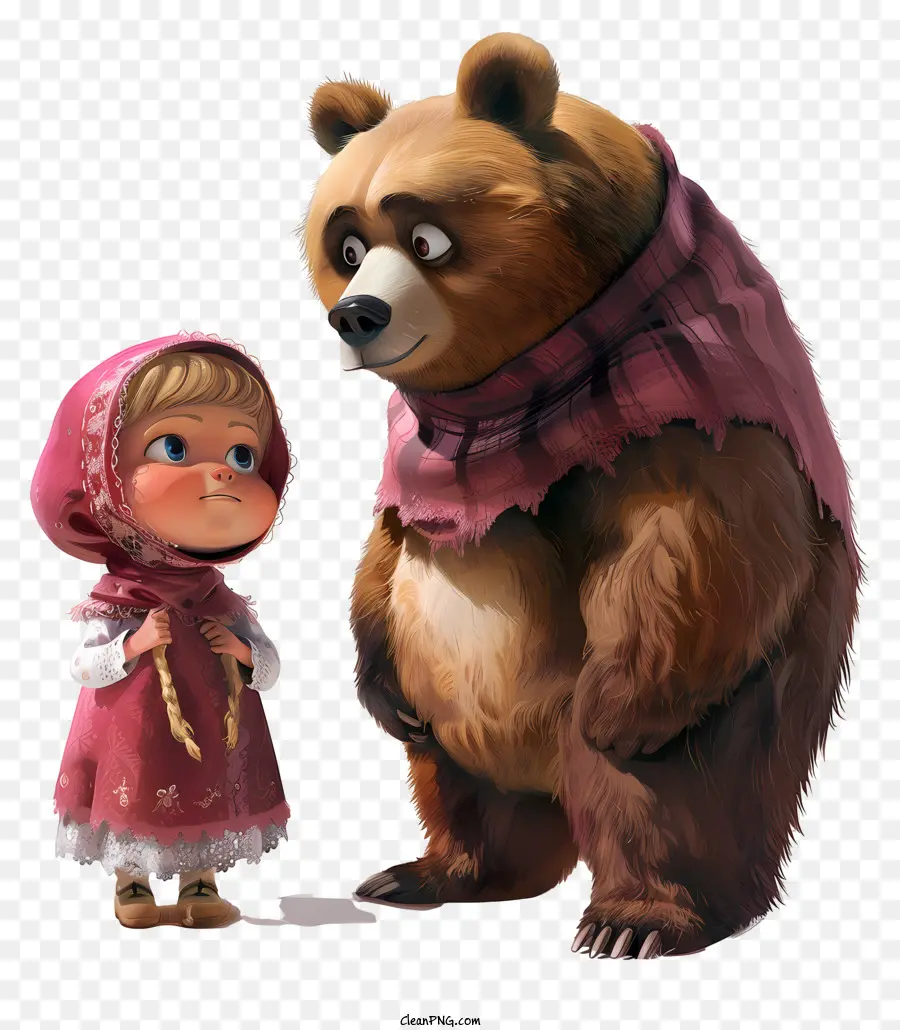 Masha Y El Oso，Chica PNG