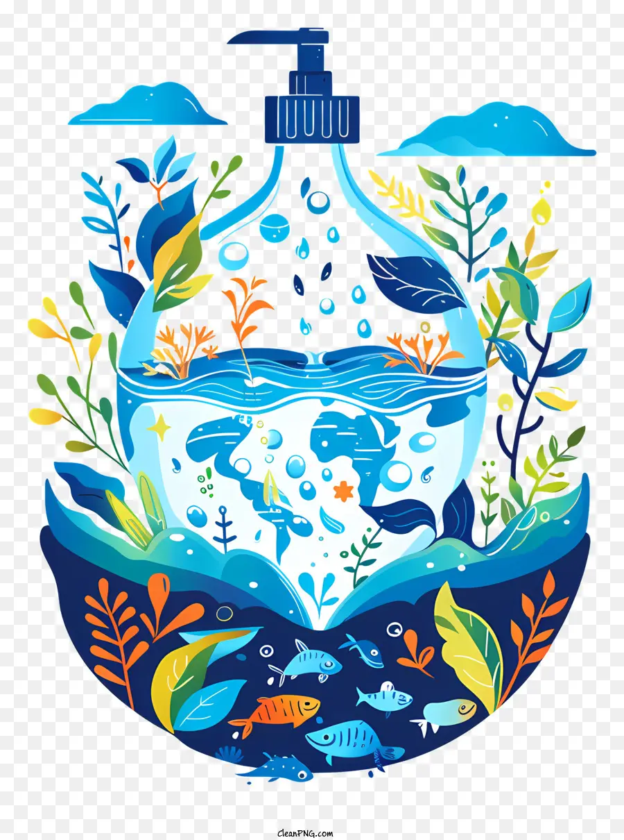 Día Mundial Del Agua，Océano PNG