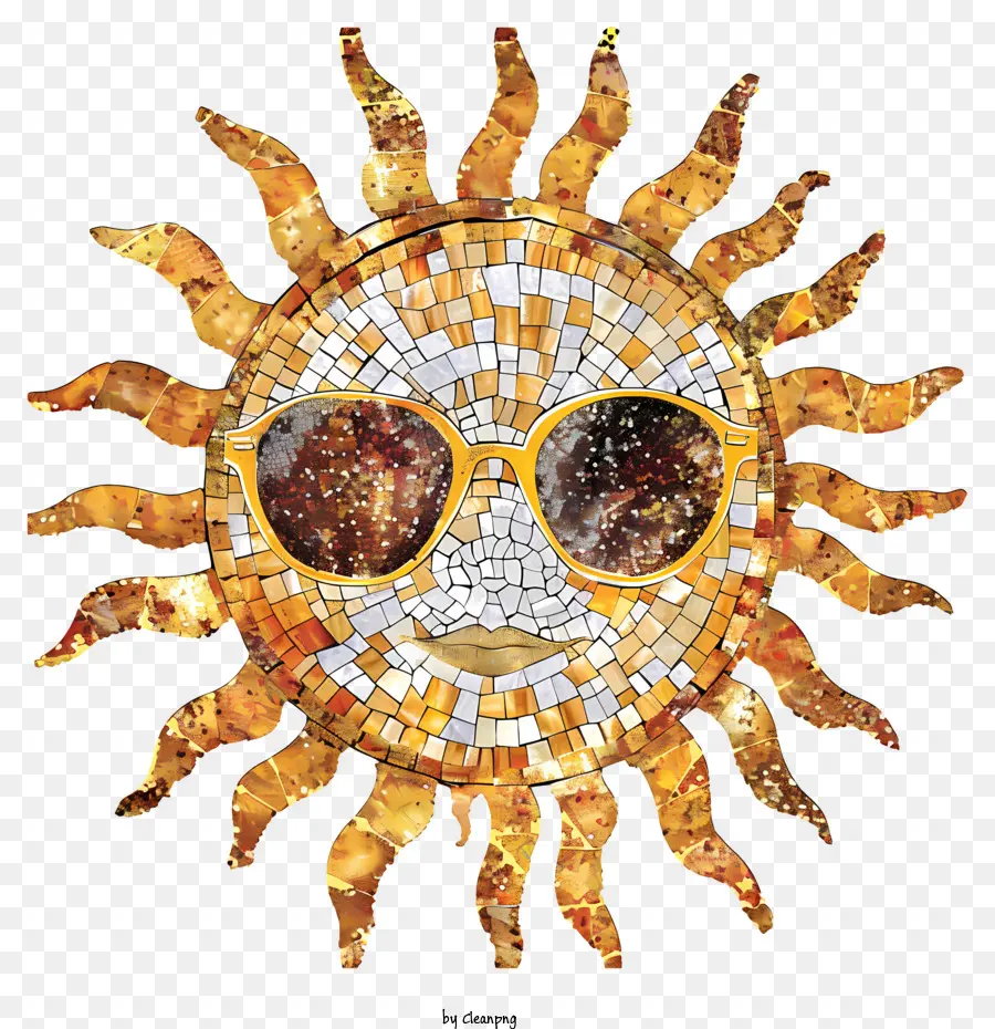 Sol Con Gafas De Sol，Sol PNG