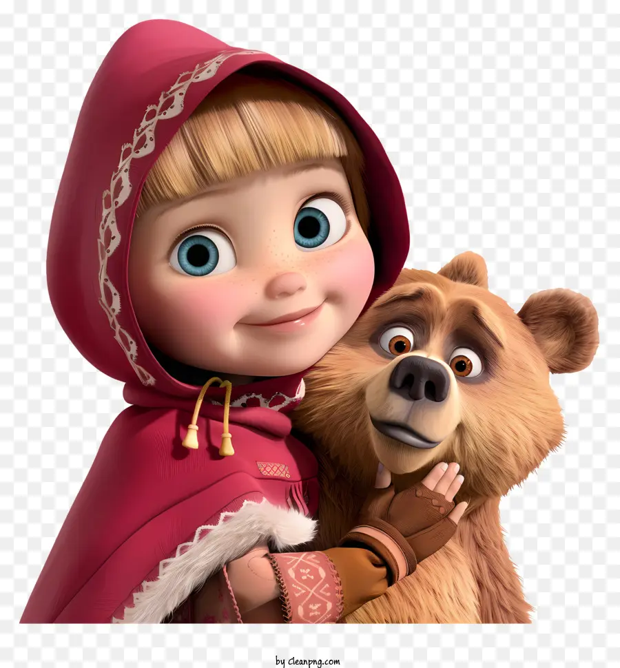 Masha Y El Oso，Chica PNG