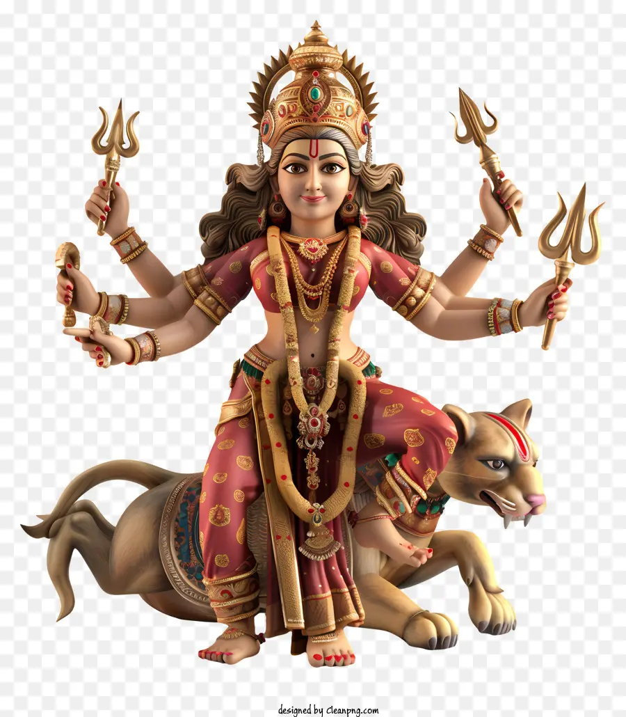 Maa Durga，Mahalakshmi PNG