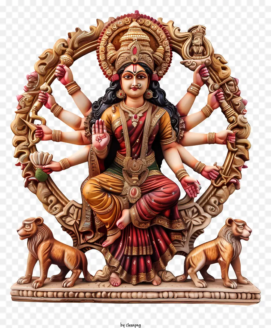 Durga Maa，Diosa Hindú PNG