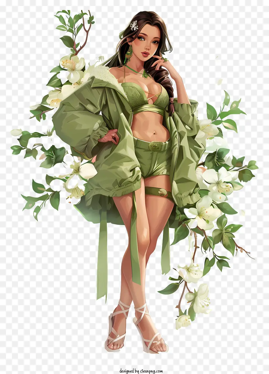 La Primavera，Chica PNG