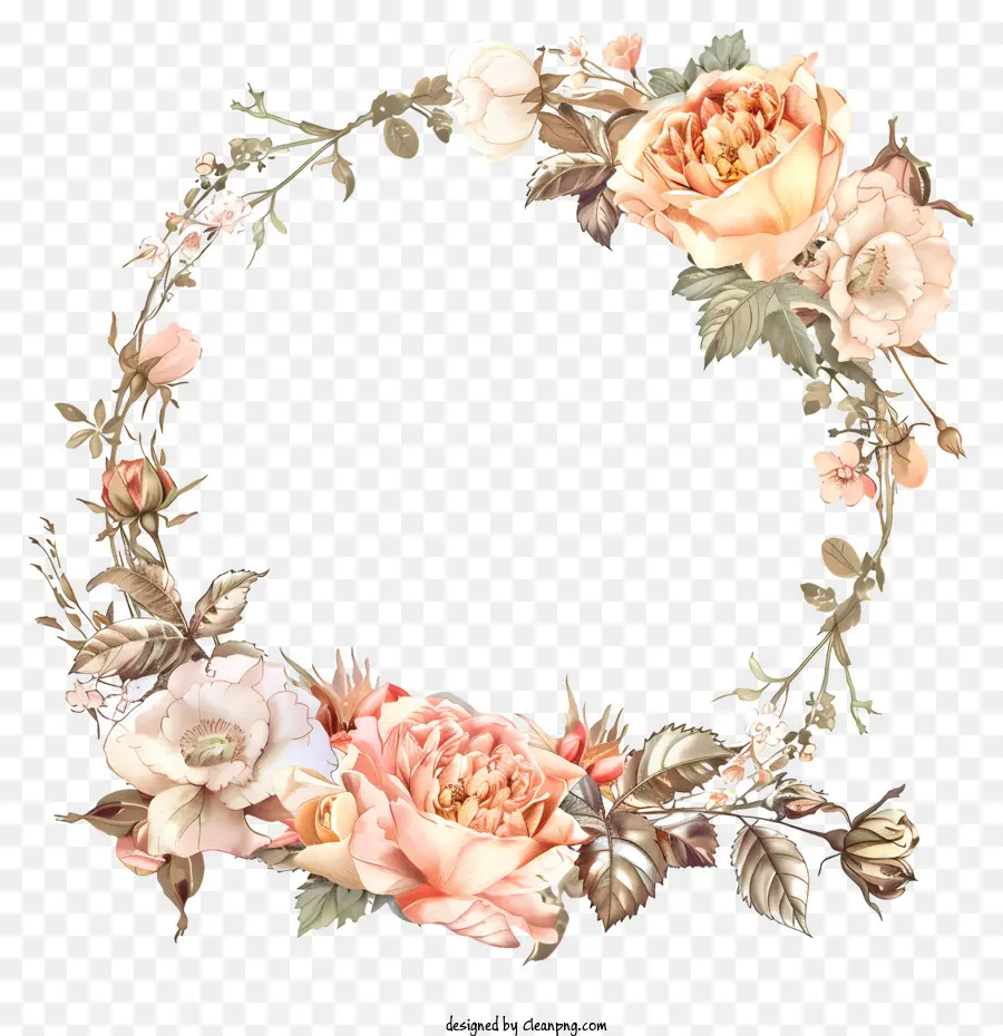 La Boda De Marco，Corona De Flores PNG