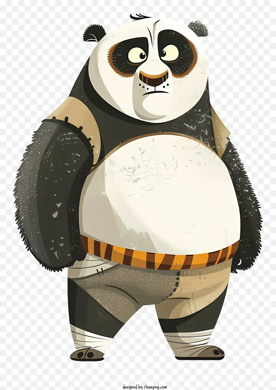 Kung Fu Panda，Oso Panda PNG