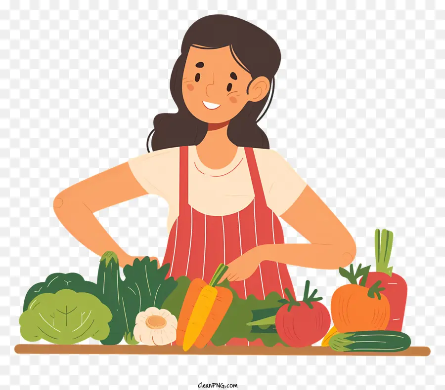 Cocina Mujer Dibujos Animados，La Cocina PNG