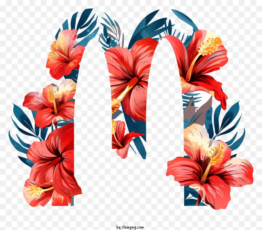 Logotipo De Mcdonalds，Flores De Hibisco PNG