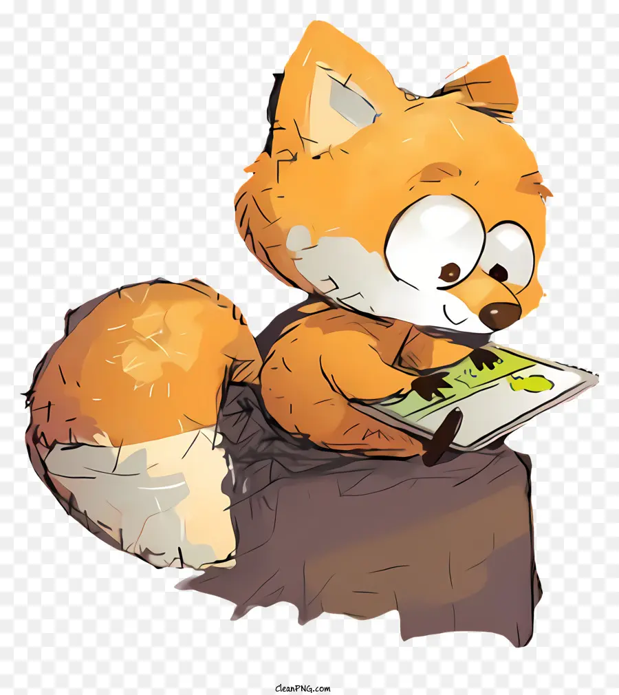 Clipart De Dibujos Animados，Fox PNG