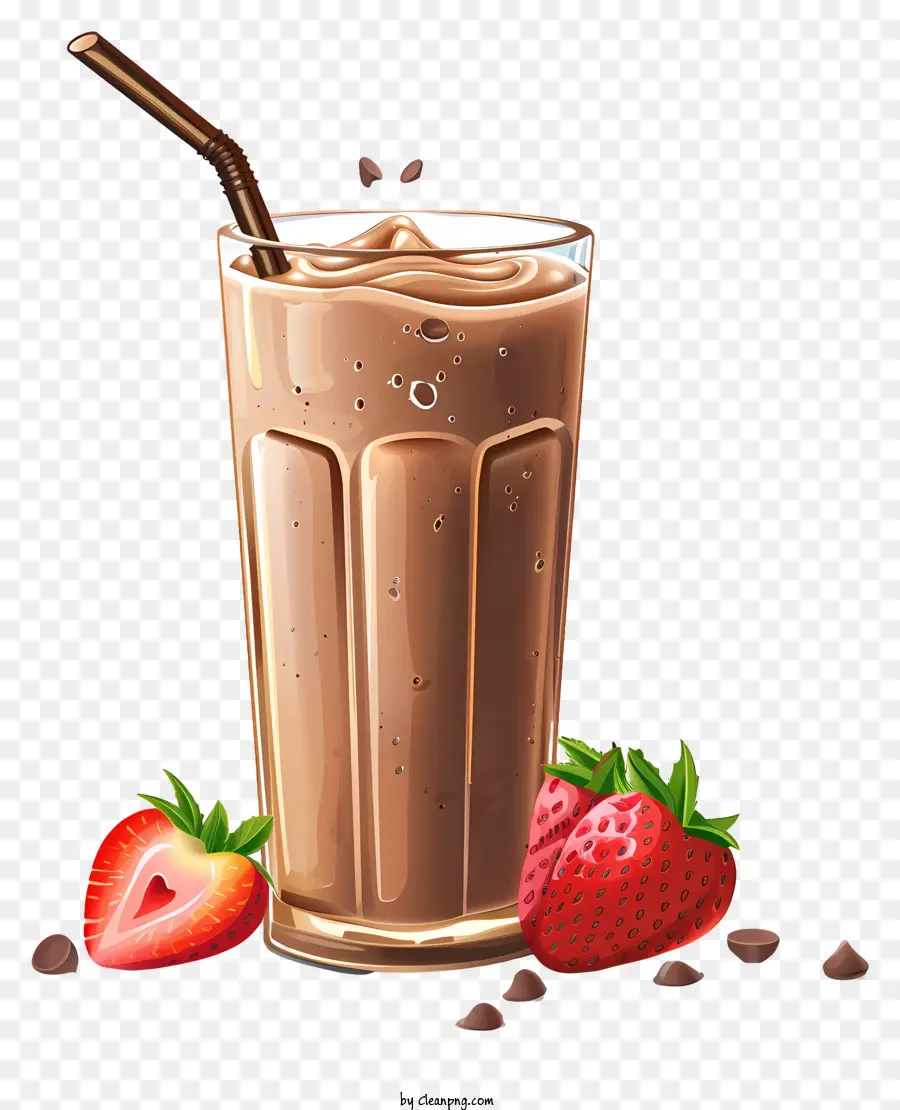 Batido De Proteínas Veganas，Batido De Chocolate PNG