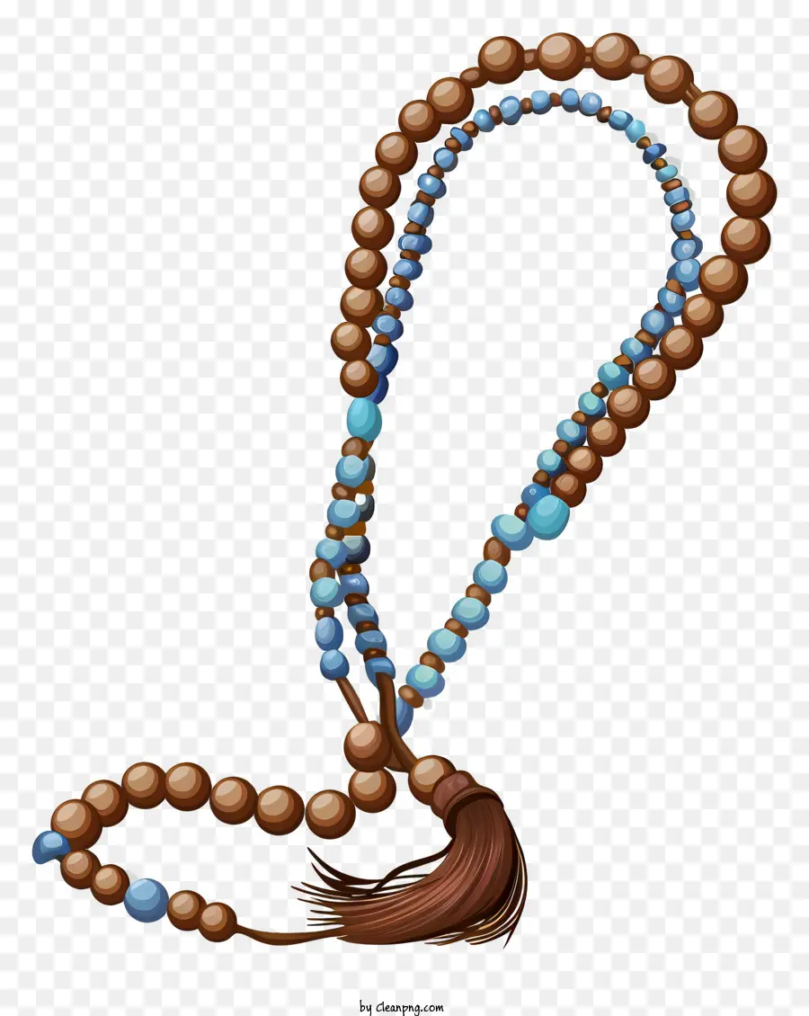 Beads，Collar De Cuentas Azules PNG