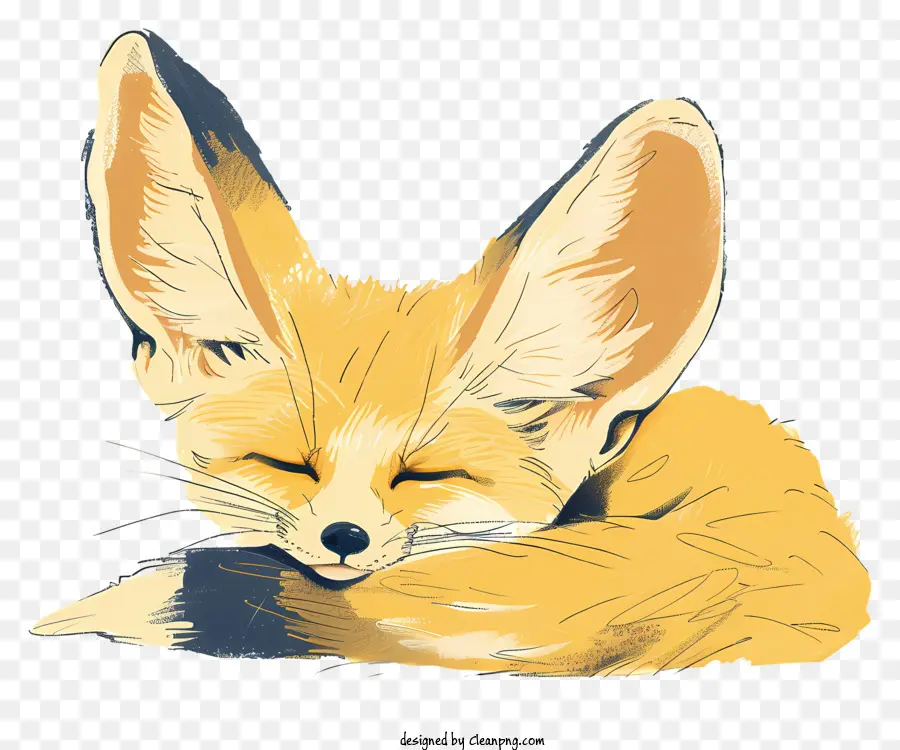 Fennec Fox，Lindo PNG