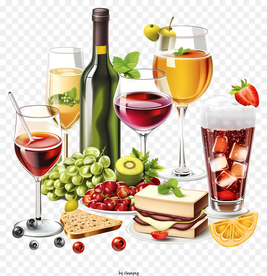 Vino，La Fruta PNG