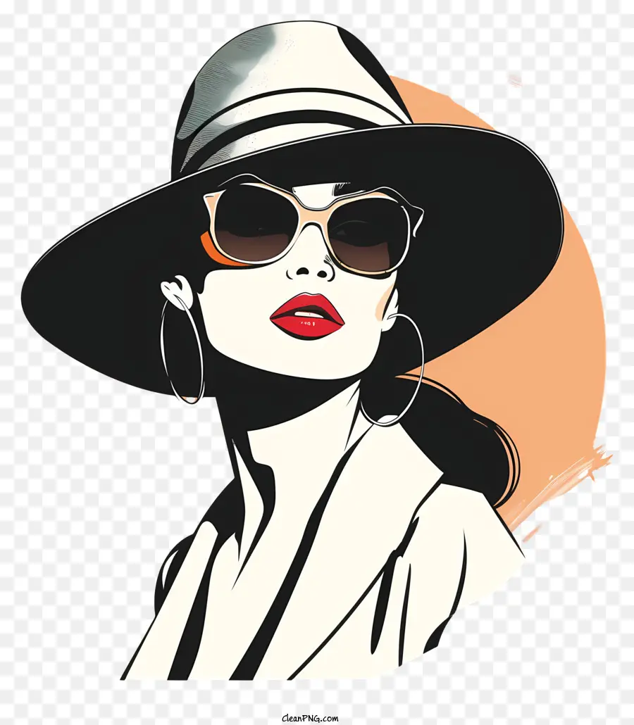 Moda Retro，Mujer PNG