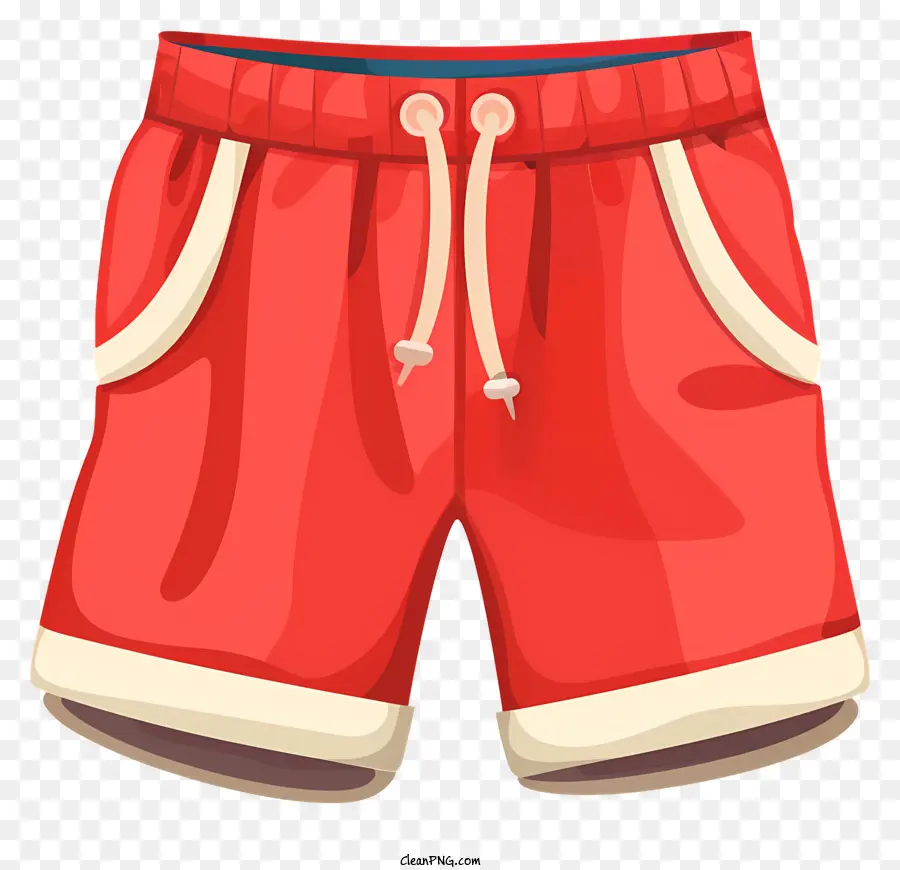 Pantalones Cortos De Dibujos Animados，Pantalones Cortos Naranjas PNG