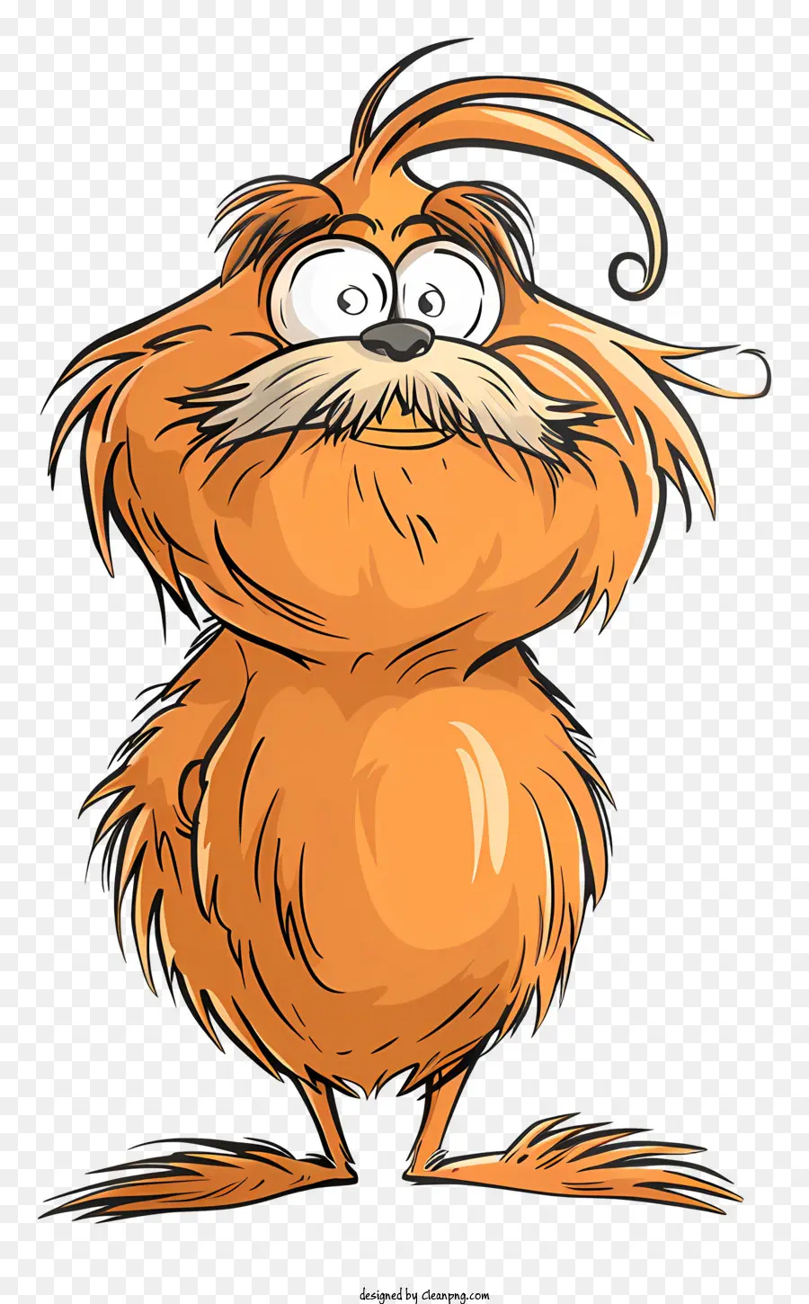 Lorax，Personaje De Dibujos Animados PNG