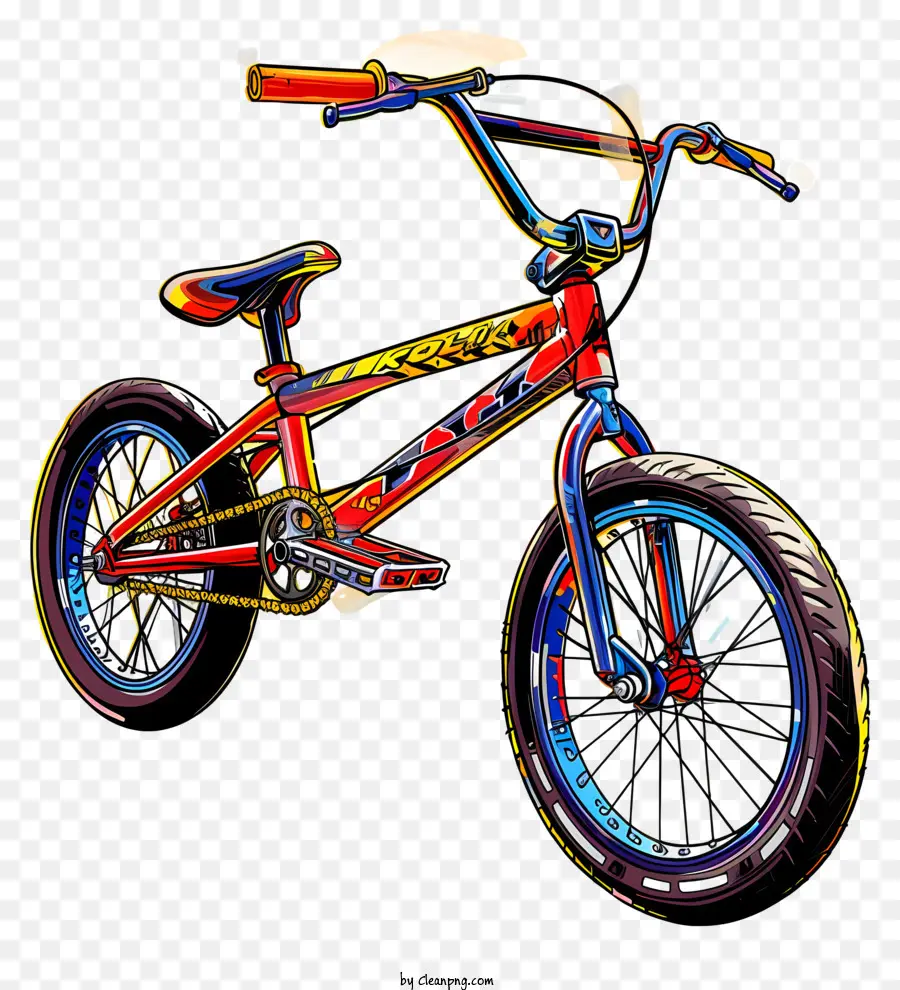 Bicicleta Bmx，Bicicleta Colorida PNG