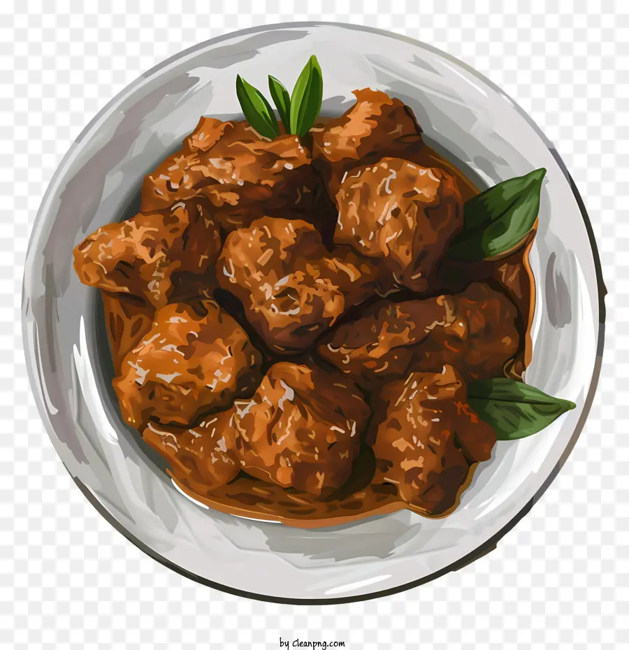 Rendang，Estofado De Carne De Res PNG