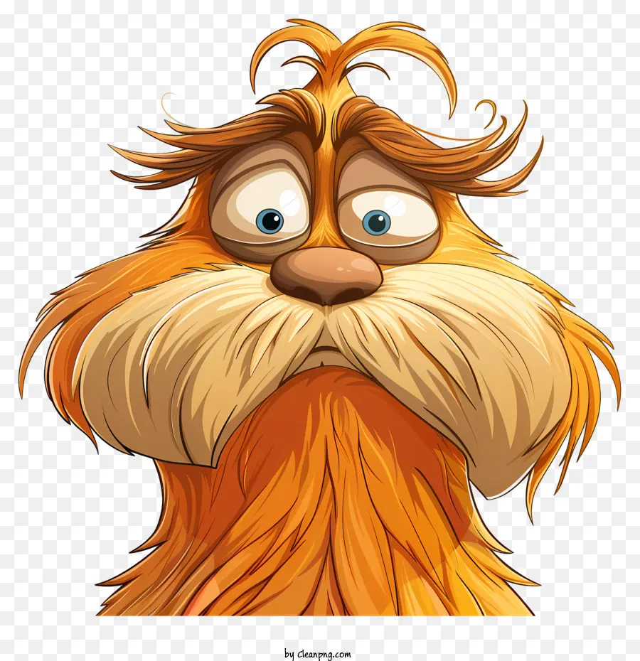 Lorax，Personaje De Dibujos Animados PNG