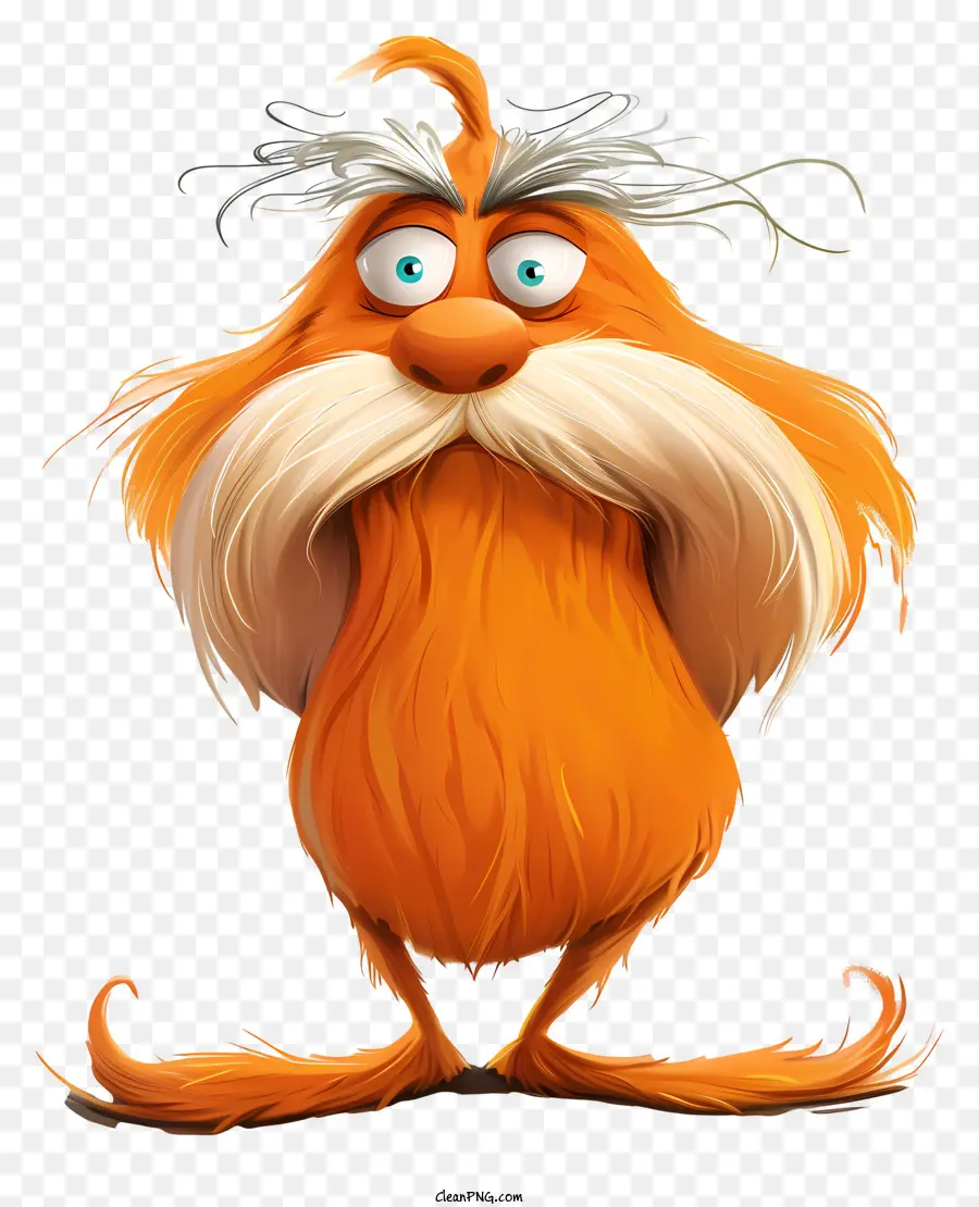 Lorax，Personaje De Dibujos Animados PNG