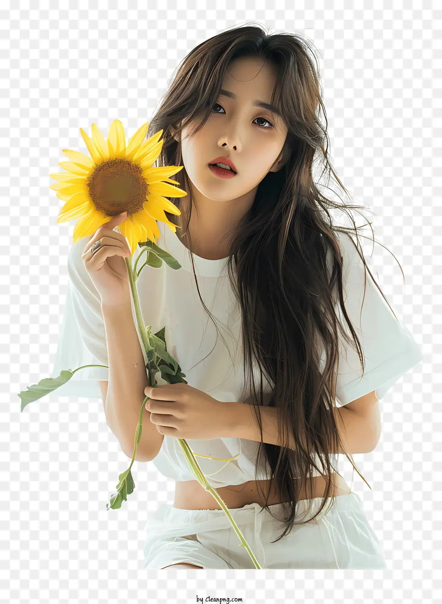 Hyomin，Girasol PNG