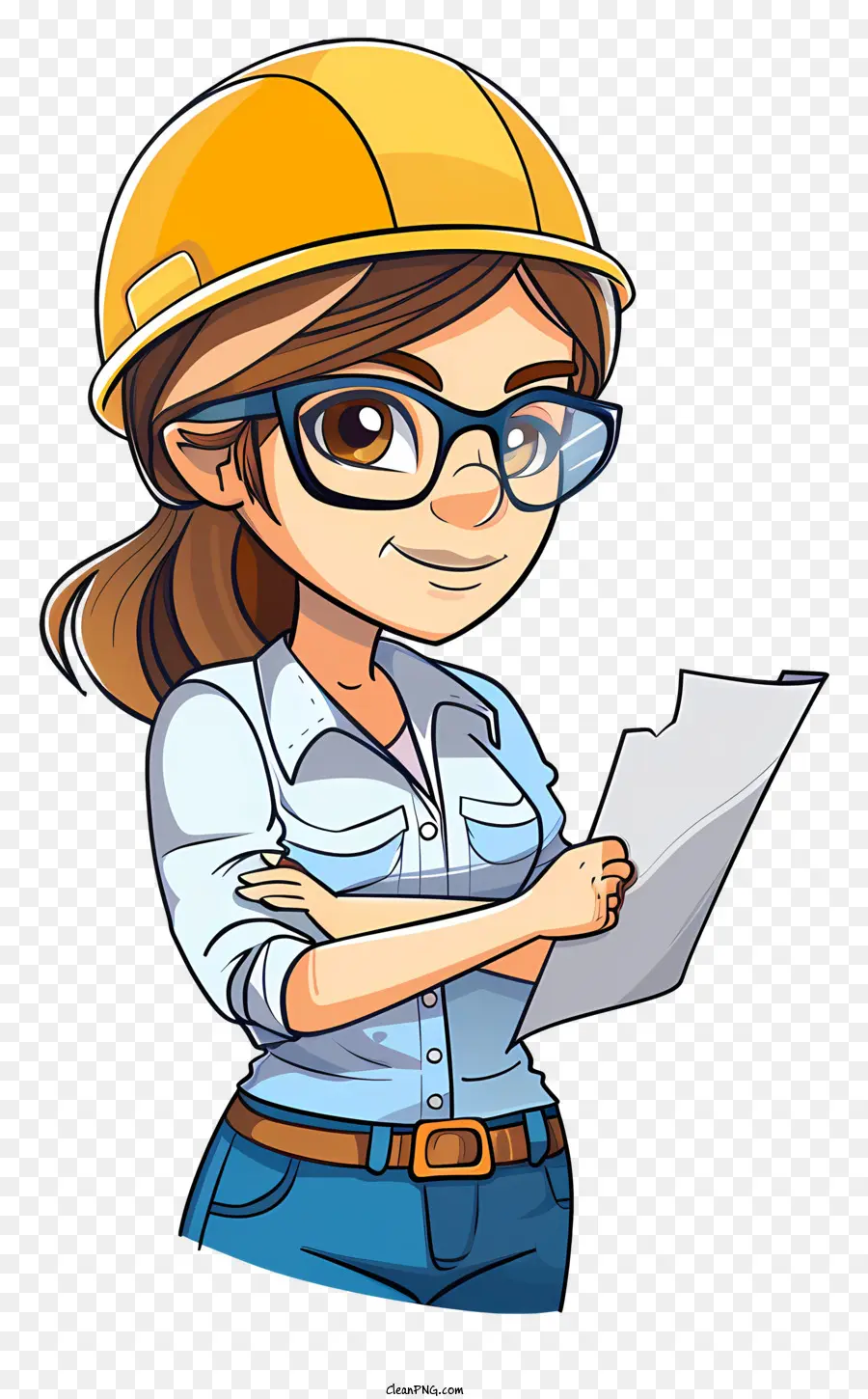 Ingeniero De Dibujos Animados，Personaje De Dibujos Animados PNG