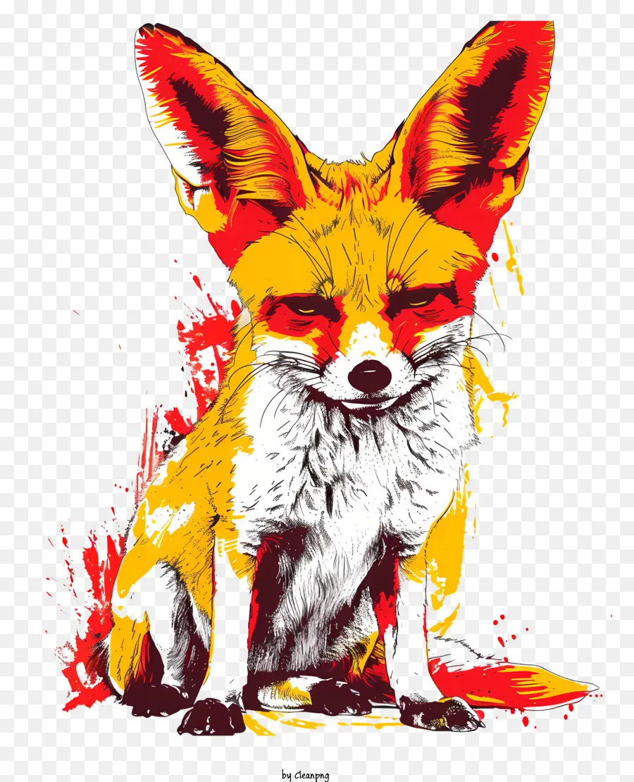 Fennec Fox，Zorro Rojo PNG