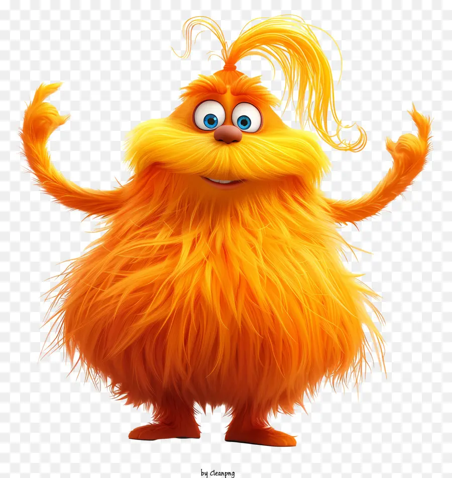 Lorax，Personaje De Dibujos Animados PNG