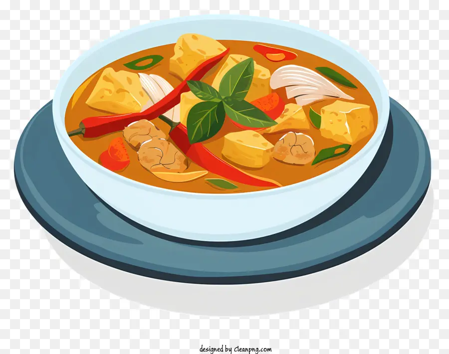 Massaman Curry，Pollo Al Curry PNG