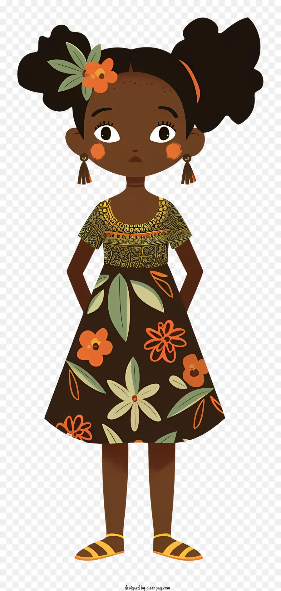 Niña Africana，Chica PNG